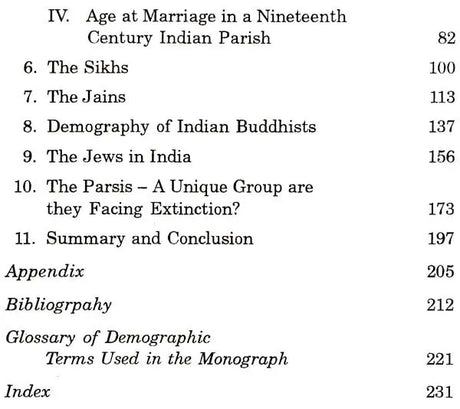Glimpses of Indian Historical Demography - Retail Maharaj