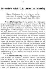 Conversations and Cultural Reflections - Retail Maharaj