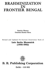 Brahminization in Frontier Bengal - Retail Maharaj