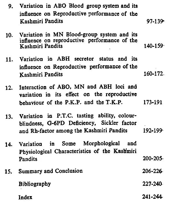 Kashmiri Pandits and Their Diversity (A Socio-Demo-Genetic Profile) - Retail Maharaj