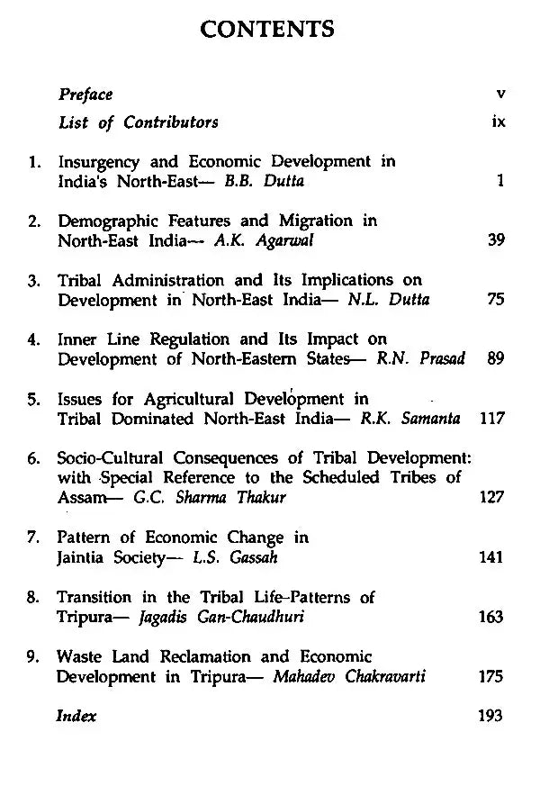 India's North-East- The Process of Change and Development - Retail Maharaj