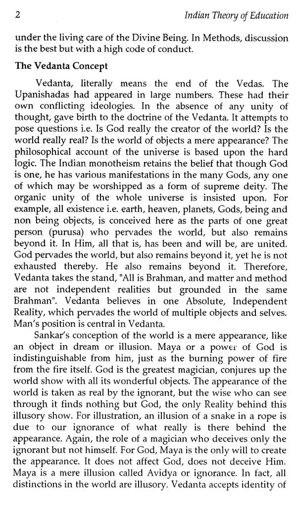 Indian Theory of Education - Retail Maharaj