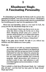 Khushwant Singh a Critcal Study of His Novels - Retail Maharaj