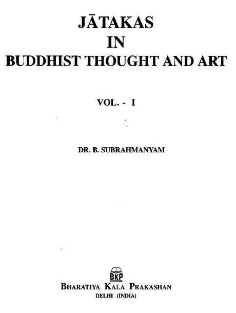 Jatakas in Buddhist Thought and Art - Retail Maharaj