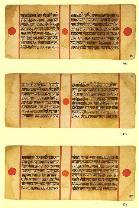 पर्युषणकल्पसूत्र- Paryusana Kalpasutra- An Illustrated Prakrit Manuscript - Retail Maharaj