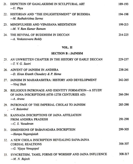 Kevala-Bodhi: Buddhist and Jaina History of The Deccan (The BSL Commemorative Volume) (Set Of 2 Vols.) - Retail Maharaj