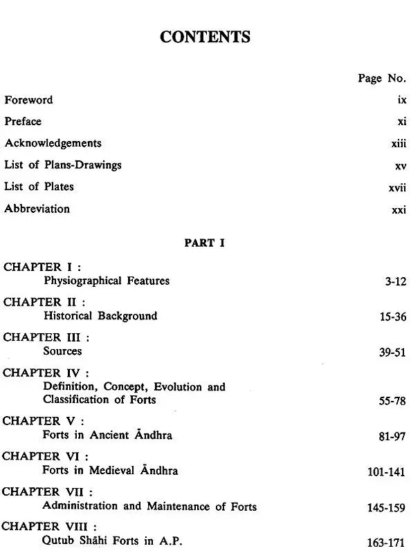 Forts of Andhra Pradesh: From the Earliest Times Up to the 16th Century - Retail Maharaj