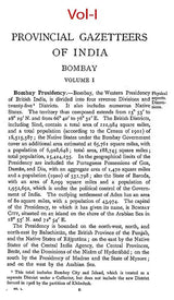 Imperial Gazetteer Of India Provincial Series Bombay Presidency (Set of 2 Volumes) - Retail Maharaj