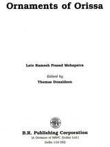 Ornaments of Orissa (An Old and Rare Book) - Retail Maharaj