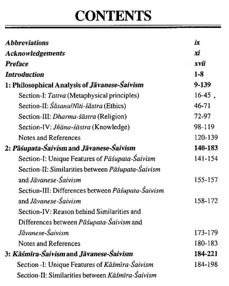 Javanese-Saivism : A Philosophical Study of Tattva Texts - Retail Maharaj