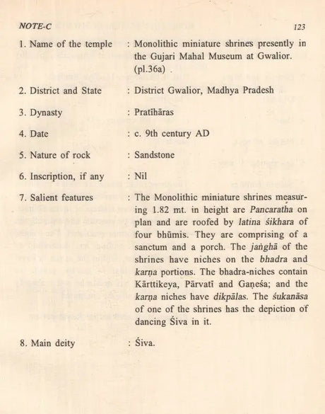 Monolithic Temples of Madhya Pradesh - Retail Maharaj