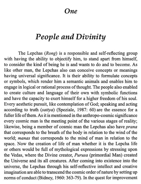 Lepcha Life and Culture: God, Beliefs & Myths - Retail Maharaj