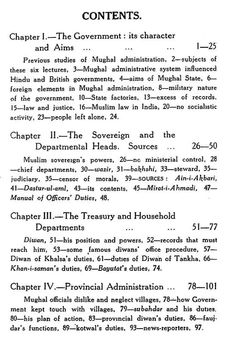 Mughal Administration - Retail Maharaj