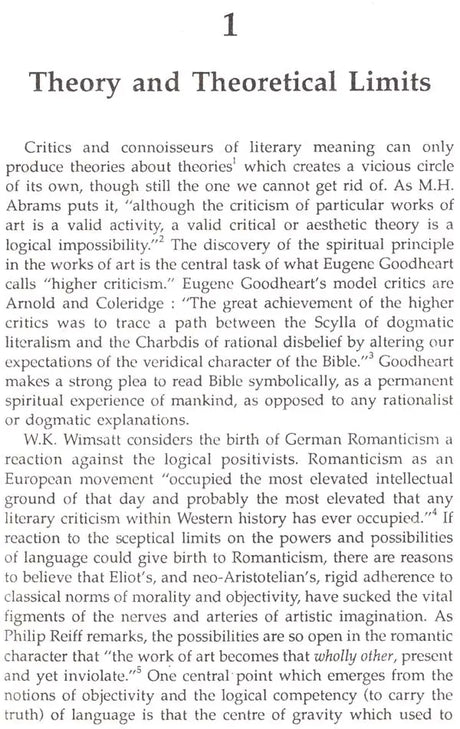 Literary Theory: Possibilites And Limits (An Old & Rare Book) - Retail Maharaj