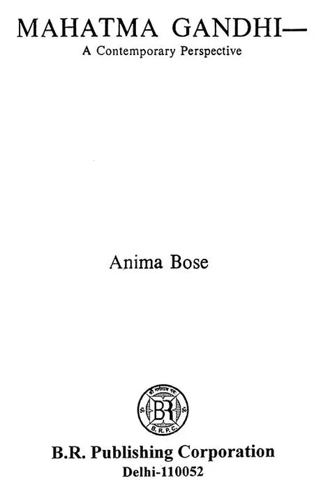 Mahatama Gandhi (A Contemporary Perspective) - Retail Maharaj