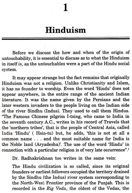 Origin of Untouchability - Retail Maharaj