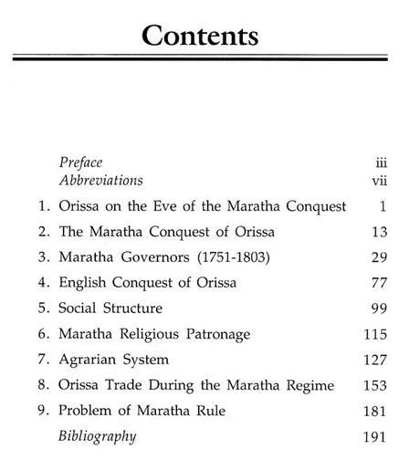 Orissa Under Maratha Regime (1751-1803 A.D.) - Retail Maharaj