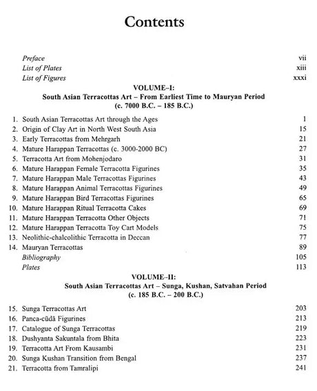 South Asian Terracotta- Through The Ages (C. 7000 B.C.-578 A.D.) (Set of 3 Volumes) - Retail Maharaj