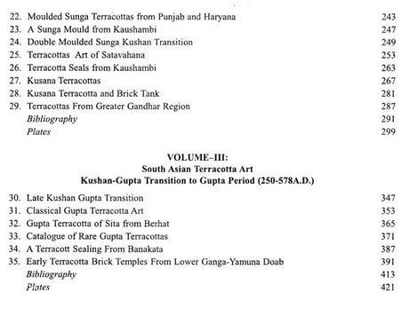 South Asian Terracotta- Through The Ages (C. 7000 B.C.-578 A.D.) (Set of 3 Volumes) - Retail Maharaj