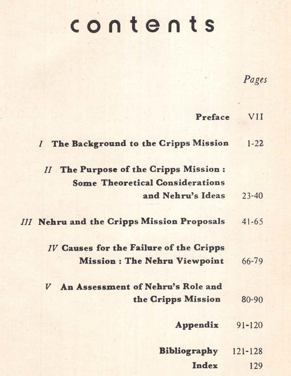 Jawaharlal Nehru & The Cripps Mission (An Old And Rare Book) - Retail Maharaj