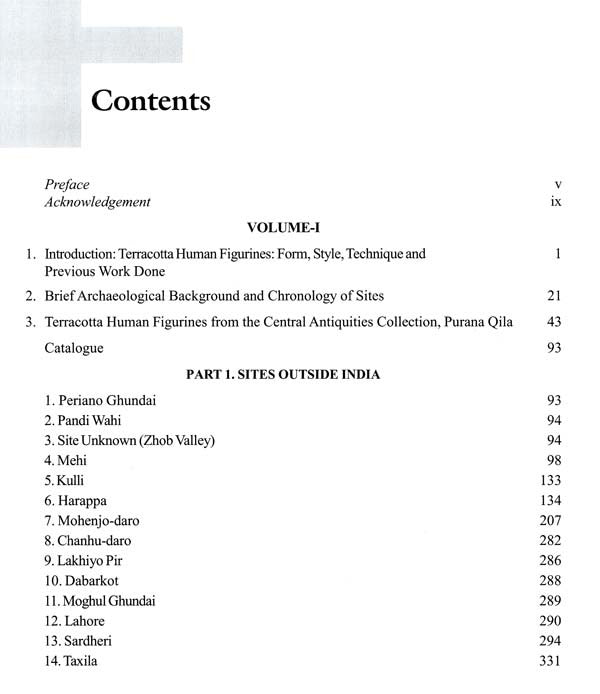 Terracotta Human Figurines (Set of 2 Volumes) - Retail Maharaj