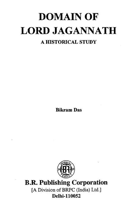Domain of Lord Jagannath (A Historical Study) - Retail Maharaj