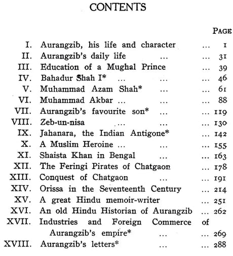 Studies in Aurangzib's Reign- Being Studies in Mughal India, First Series - Retail Maharaj