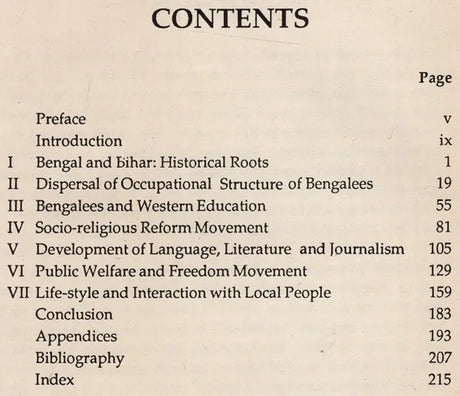 Socio-Cultural Study of A Minority Linguistic Group (Bengalees in Bihar 1858-1912 An Old & Rare Book) - Retail Maharaj