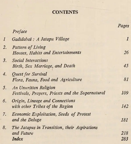 Tribal Culture in Flux (The Jatapus of Eastern Ghats An Old & Rare Book) - Retail Maharaj