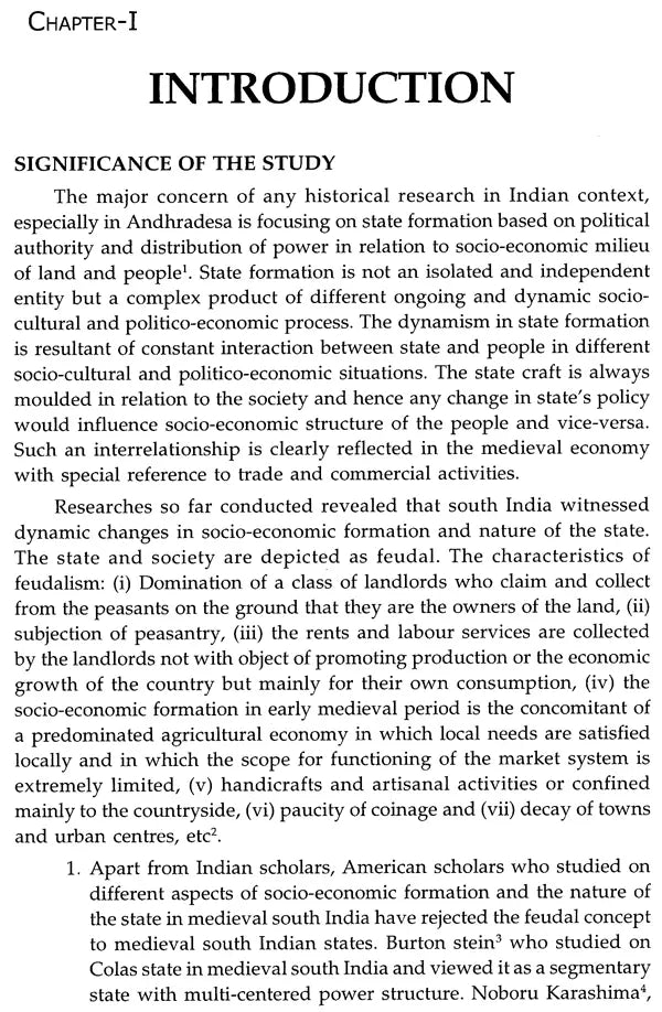 Trade And State Craft in Medieval Andhra - A Reappraisal (600-1600 AD) - Retail Maharaj