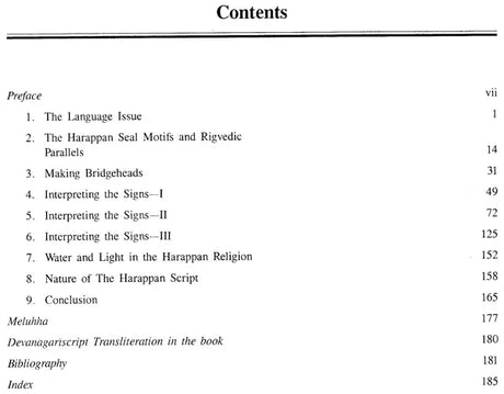 The Harappan Script - A New Perspective - Retail Maharaj