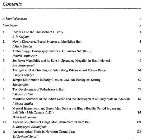 Recent Studies in Indonesian Archaeology - Retail Maharaj