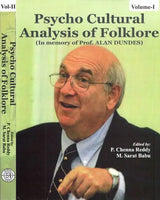 Psycho Cultural Analysis of Folklore (In memory of Prof. ALAN DUNDES) (Set of 2 Volumes) - Retail Maharaj