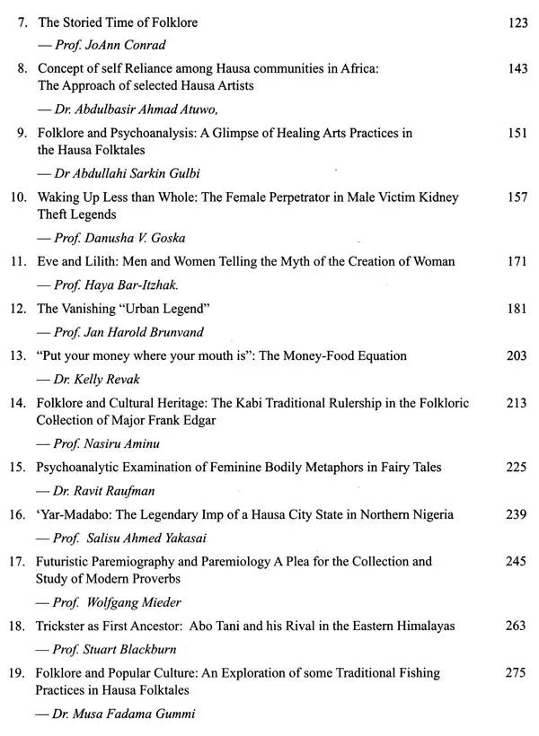 Psycho Cultural Analysis of Folklore (In memory of Prof. ALAN DUNDES) (Set of 2 Volumes) - Retail Maharaj