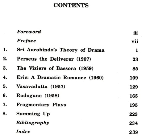 Sri Aurobindo's Dramatic Theory And Practice - Retail Maharaj