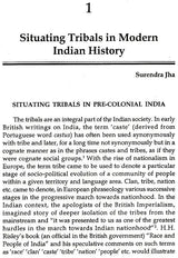 Situating Tribals in Indian History - Retail Maharaj