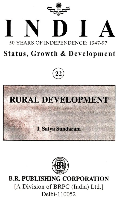 India 50 Years of Independence: 1947-97 Status, Growth & Development (Rural Development) - Retail Maharaj