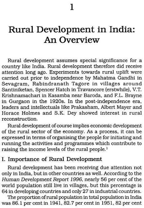 India 50 Years of Independence: 1947-97 Status, Growth & Development (Rural Development) - Retail Maharaj