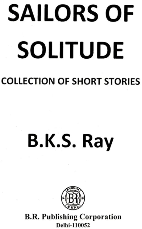Sailors of Solitude-Collection of Short Stories - Retail Maharaj