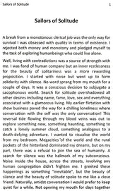 Sailors of Solitude-Collection of Short Stories - Retail Maharaj