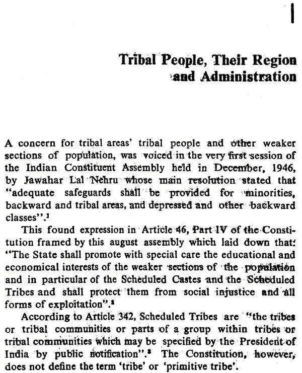 Tribal Administration in India - Retail Maharaj