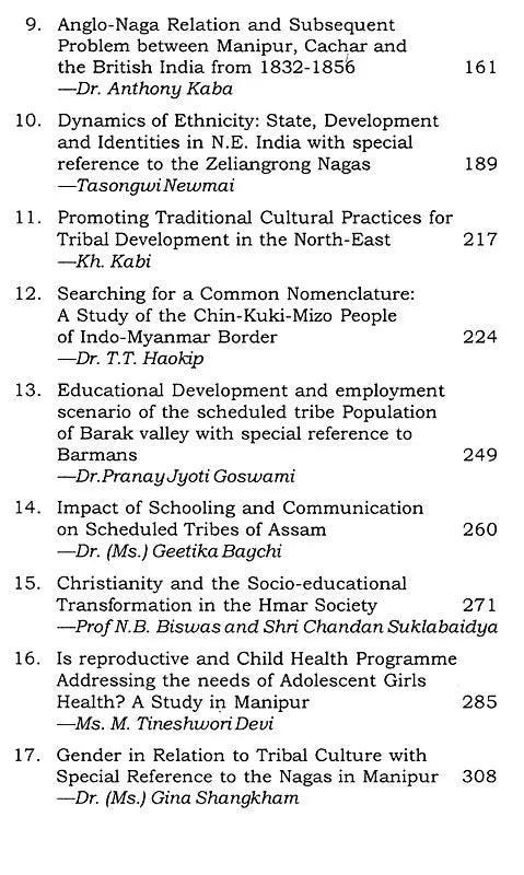 Scheduled Tribes of North-East India and Development - Retail Maharaj