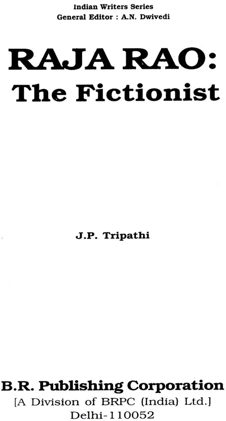 Raja Rao: The Finctionist - Retail Maharaj