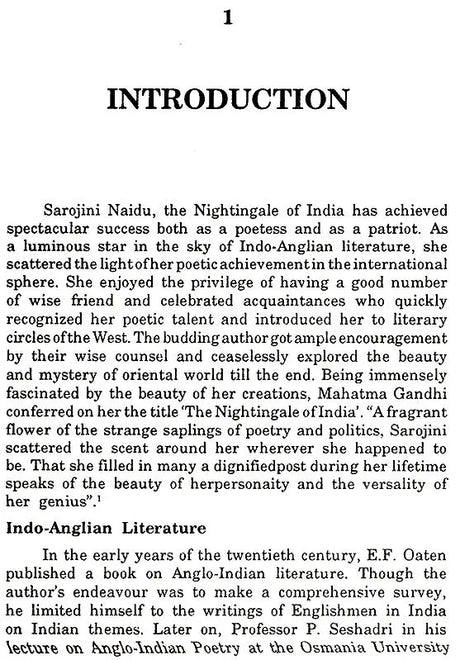 The Poetry of Sarojini Naidu - Retail Maharaj