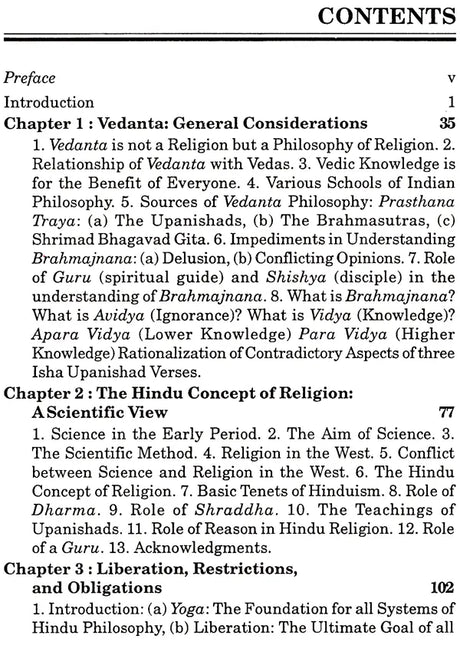 The Hindu Concept of Religion - A Scientific View - Retail Maharaj