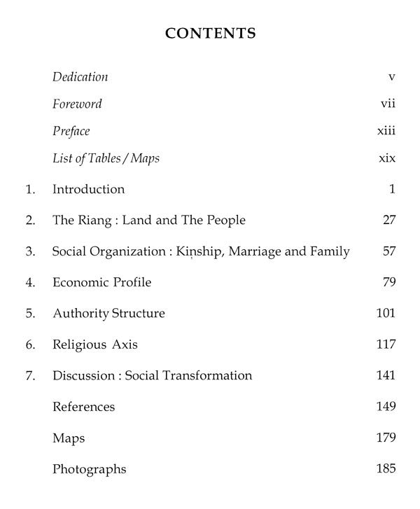 Riang of Tripura (Social Transformation) - Retail Maharaj