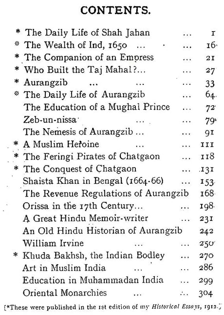 Studies in Mughal India - Retail Maharaj