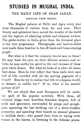 Studies in Mughal India - Retail Maharaj