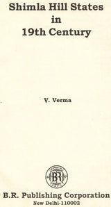 Shimla Hill States in The 19th Century (An Old & Rare Book) - Retail Maharaj