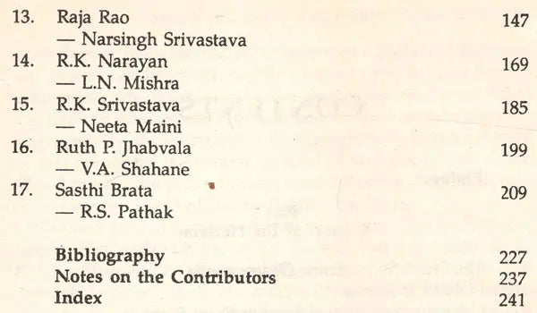 Studies in Contemporary Indian-English Short Stories (An Old & Rare Book) - Retail Maharaj